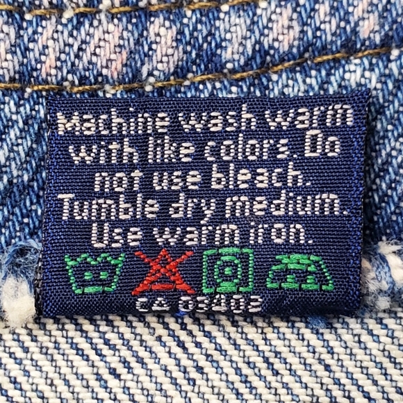 Harley Davidson VTG Womens Biker Blues Embroidered w/Patches READ - Size L - GUC - Picture 9 of 14